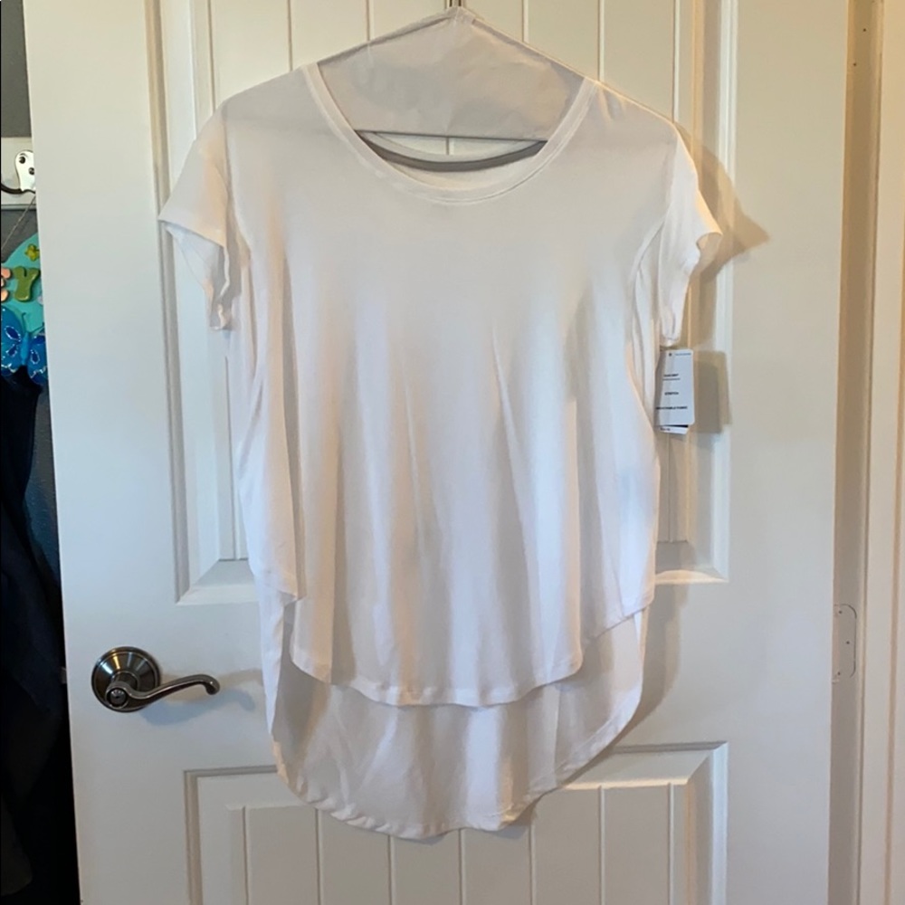 Champion white workout shirt